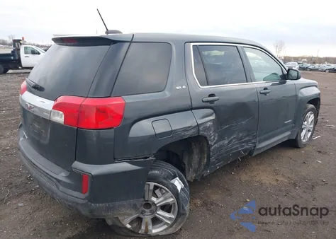 2017 GMC Terrain Sle-1 z USA, uszkodzony, nr VIN 2GKALMEK7H6115666